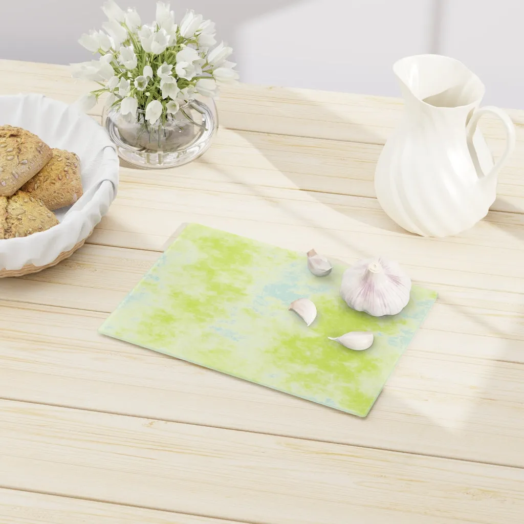 Yellow Clouds Cutting Board