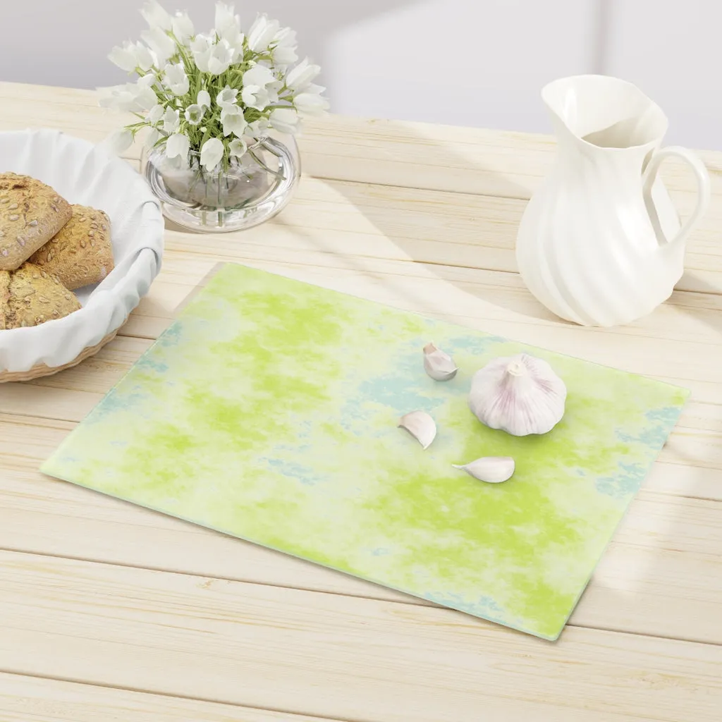 Yellow Clouds Cutting Board