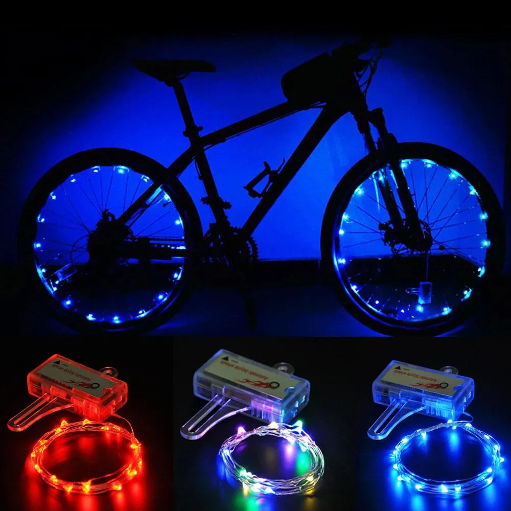 Yescom Waterproof LED Cycling Rim Lights 6.6ft