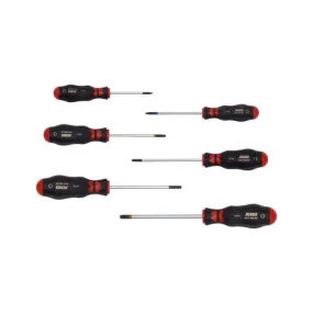 ZEBRA 3K Torx Screwdriver Set (6 Pieces - TX8, TX10, TX15, TX20, TX 25, TX30)