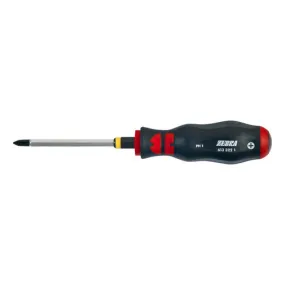 ZEBRA Phillips Head Screwdriver -  Hexagon Blade - Impact Cap - Wrench Adapter - PH3 x 150mm Long